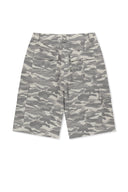 CAMOUFLAGE CARGO BERMUDA PANTS FOR MEN IN GRAY image 2