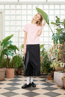 STICKER GRAPHIC LOGO TOP IN PINK image 8