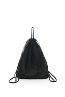 PACKABLE STRING BAG IN BLACK image 9
