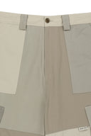 PATCHWORK CARGO BERMUDA PANTS FOR MEN IN BEIGE image 4