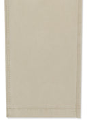SIDE TAB WASHED COTTON PANTS IN CHARCOAL GREY image 4