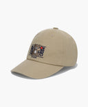 KIDS BEAR CLASSIC LOGO BALL CAP IN BEIGE image 7