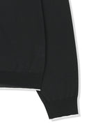 BACK LOGO SHEER CARDIGAN FOR MEN IN BLACK image 17