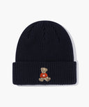 DOODLE BEAR BEANIE IN NAVY image 7