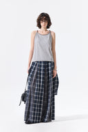 TWIST SHOULDER SLEEVELESS TOP IN GRAY image 8