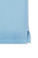SMALL LOGO WASHED PIQUE TOP FOR MEN IN CHARCOAL GREY image 18