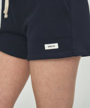 W BASIC SWEAT SHORTS IN NAVY image 20
