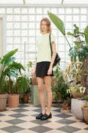 STICKER GRAPHIC LOGO TOP IN LIME image 18