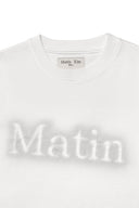 MATIN SHADOW TYPO TOP IN CHARCOAL GREY image 11