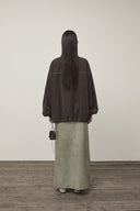 STITCH POINT HIGH NECK JUMPER IN BROWN image 19