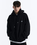 ARC BACK LOGO HOODIE IN BLACK