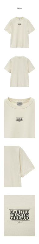 SMALL CLASSIC LOGO TEE IN WHITE image 12