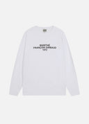 LETTERING LOGO LONG SLEEVE IN WHITE image 9
