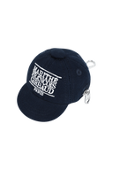 KIDS CAP POUCH KEYRING IN NAVY