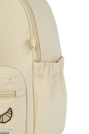 KIDS ALLOVER BEAR WAPPEN BACKPACK IN BEIGE