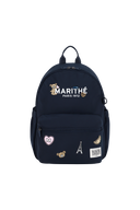 KIDS ALLOVER BEAR WAPPEN BACKPACK IN N NAVY