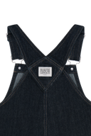 KIDS W OVERALL DENIM SKIRT IN INDIGO