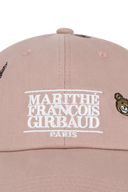 KIDS SMALL CLASSIC LOGO EMBROIDERY BALL CAP IN DARK PINK