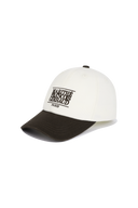 KIDS SMALL CLASSIC LOGO TWO TONE CAP IN IVORY