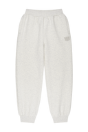 KIDS CLASSIC LOGO SWEAT PANTS IN OATMEAL