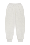 KIDS CLASSIC LOGO SWEAT PANTS IN OATMEAL