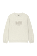 KIDS CLASSIC LOGO SWEATSHIRT IN OATMEAL