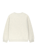 KIDS CLASSIC LOGO EMBOSSING SWEATSHIRT IN OATMEAL