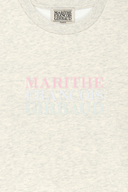 KIDS CLASSIC LOGO EMBOSSING SWEATSHIRT IN OATMEAL
