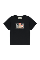 KIDS MARIN BEAR CLASSIC LOGO TEE IN BLACK image 17