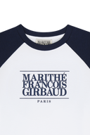 KIDS CLASSIC LOGO OVERSIZED RAGLAN TEE IN NAVY