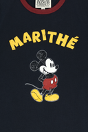 [KIDS_DISNEY] MICKEY_撞色T恤海軍藍