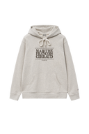 CLASSIC LOGO HOODIE IN OATMEAL