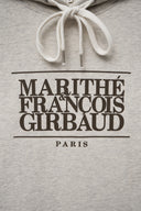 CLASSIC LOGO HOODIE IN OATMEAL