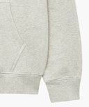 BOUCLE DOODLE BEAR HOODIE IN OATMEAL