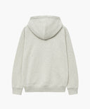 BOUCLE DOODLE BEAR HOODIE IN OATMEAL