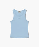 W LAYERED SHEER JERSEY LONG SLEEVE IN SKY BLUE