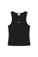 W LAYERED SHEER JERSEY LONG SLEEVE IN BLACK