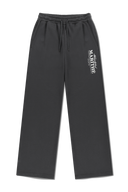 REGULAR LOGO SWEAT PANTS IN CHARCOAL GREY
