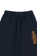 REGULAR LOGO SWEAT PANTS IN NAVY