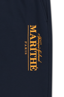 REGULAR LOGO SWEAT PANTS IN NAVY