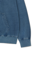 GARMENT DYED SWEATSHIRT IN BLUE