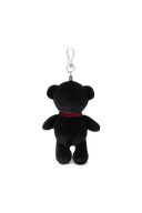 HOLIDAY VELVET MARI KEYRING IN BLACK