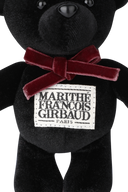 HOLIDAY VELVET MARI KEYRING IN BLACK