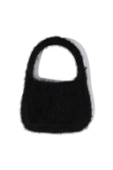 CLASSIC LOGO MINI KNIT BAG IN BLACK