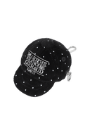 CAP POUCH KEYRING IN BLACK