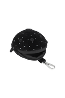 CAP POUCH KEYRING IN BLACK