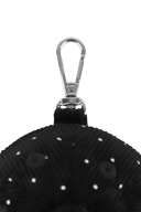 CAP POUCH KEYRING IN BLACK