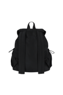 CLASSIC LOGO FLAP BACKPACK IN BLACK
