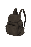 CLASSIC LOGO FLAP BACKPACK IN BROWN