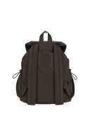 CLASSIC LOGO FLAP BACKPACK IN BROWN